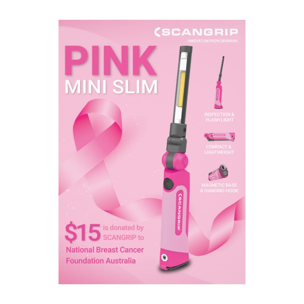 Scangrip Pink Mini Slim